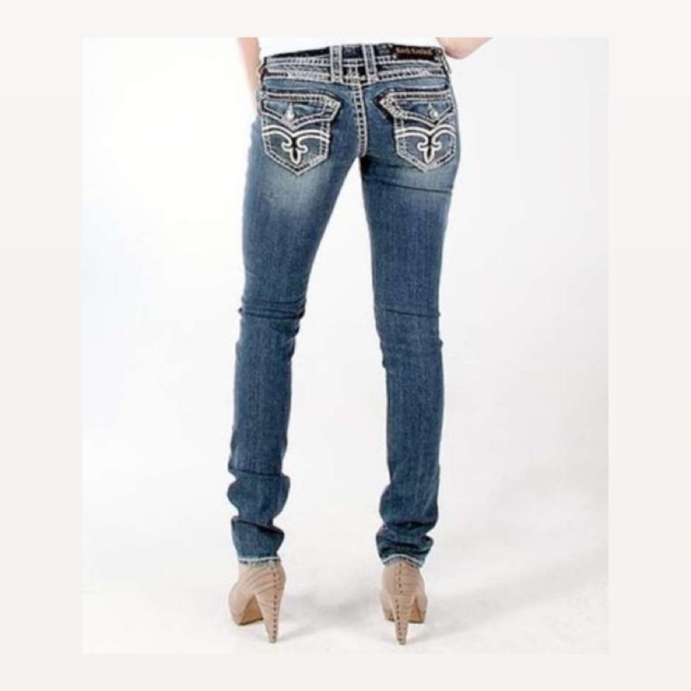 Rock Revival Medium to Light Wash Jeans